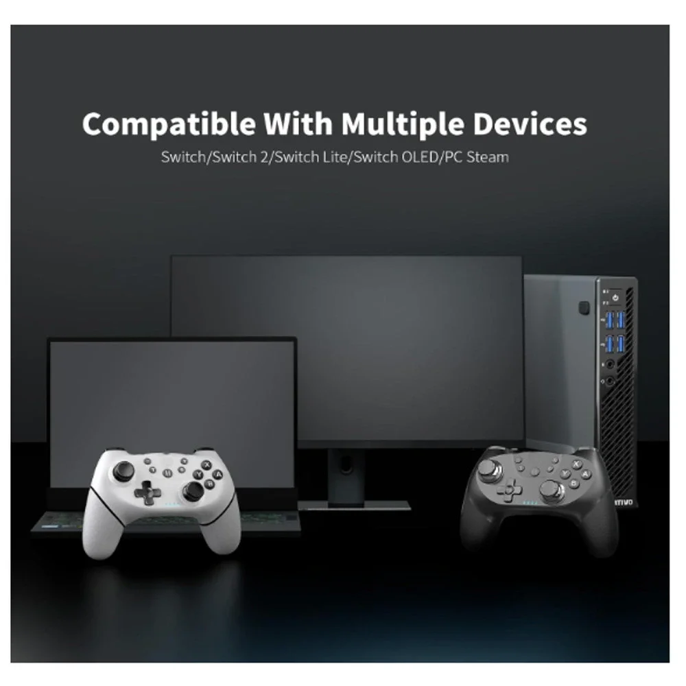 AceGamer Wireless Pro Controller Set for Nintendo Switch/Lite/OLED/Switch 2/PC